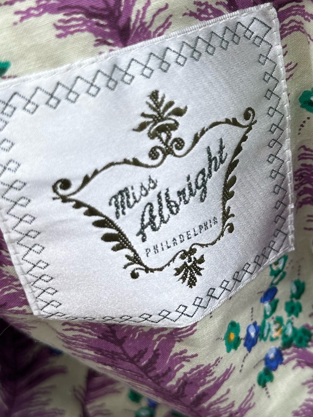 Anthropologie Miss Albright Y2K vagabond style Embroidered Bohemian Bag - Picture 6 of 13